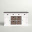 Buffet à 4 tiroirs de 63 po de largeur Guisborough-866953941