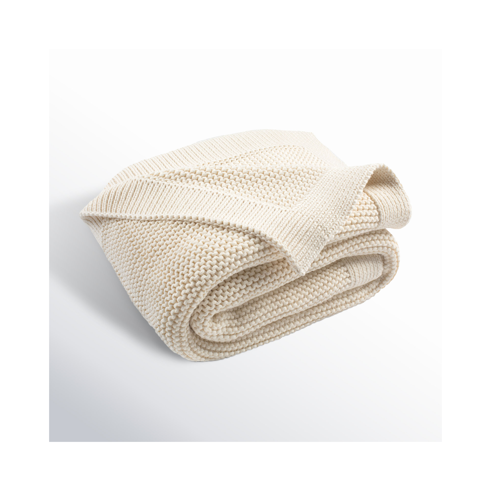Harwell Cotton Knitted Throw Blanket