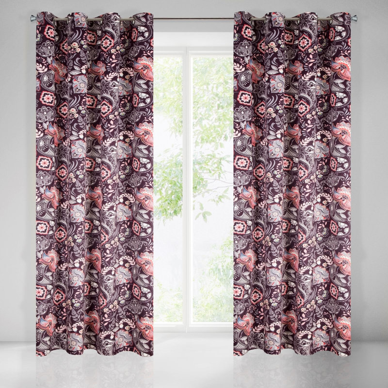 Thorn Eyelet Blackout Thermal Single Curtain