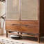 Garde-robe en rotin rétro japonais Home