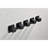 3.51 In. X 2.21 Valve - 3/4" Cast Metal Adjustable Brass Handle Rust & Corrosion Proof Matt Black Rust- In
