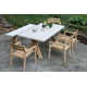 Fleur 74'' Outdoor Dining Table