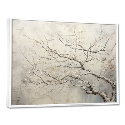 " Tree Monochrome Whispers Of Beige "