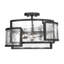 Luminaire suspendu géométrique 3 lumières Madeleyn