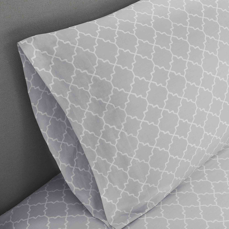 Ensemble d'édredon réversible en microfibre 8 pièces, Noir, Très grand édredon et 8 pièces supplémentaires