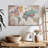 Keiri Geographic World Map III-107850032