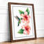Hummingbirds and Hibiscus Botanical - Framed Print-55458541-55458544