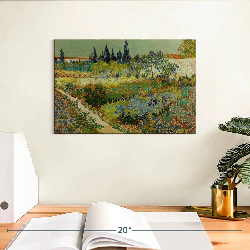 Alvord Garden At Arles, 8" H x 12" W