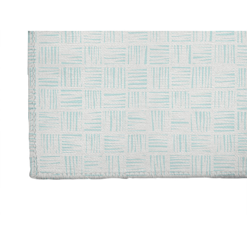 Lash Locked Kids Play Mat, Light Blue/Blue, Rectangle 24" x 36"