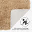 Agniete Small Shaggy Bath Mat-303264069