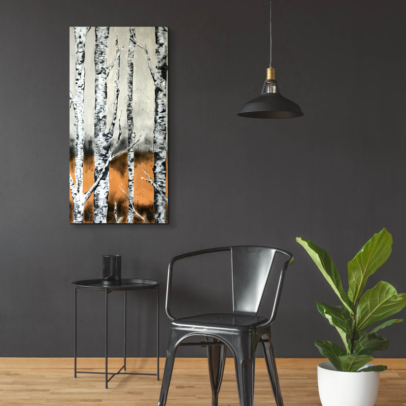«Summer Birch» par LovIsArt, H 48 po x l 24 po