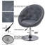 Fauteuil demi-tonneau pivotant de 27,2 po Askins-2021380147