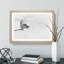 Magpie in Flight in Abstract - Picture Frame Graphic Art Print-55760837-55760841
