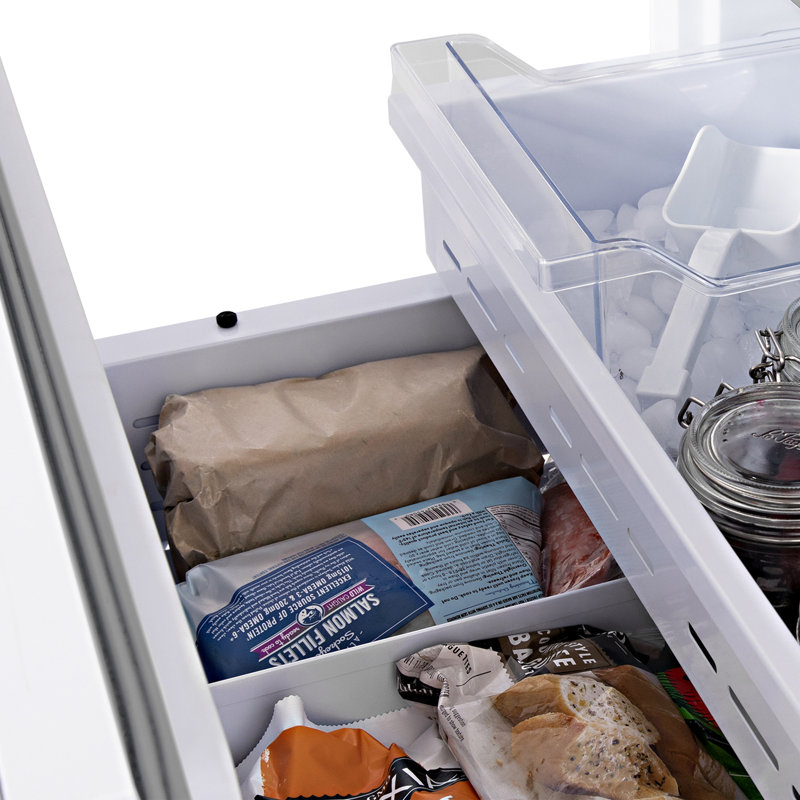 ZLINE 30" 16.1 cu. ft. Panel Ready Built-In 2-Door Bottom Freezer Refrigerator with Internal Water and Ice Dispenser