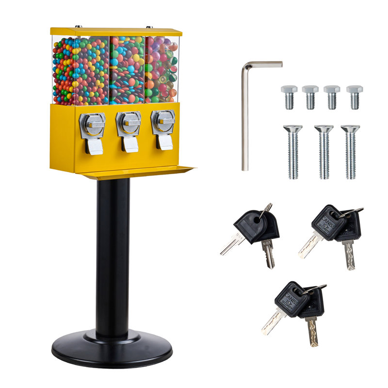 VEVOR Gumball Machine, Yellow