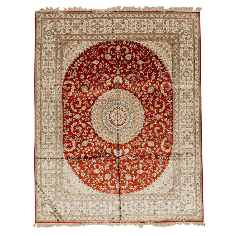 Silk Oriental Area Rug
