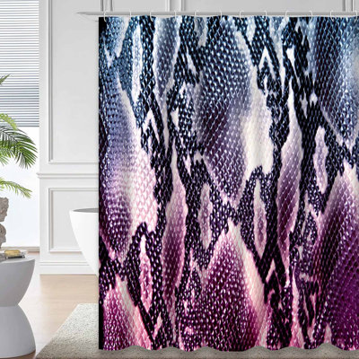 Rideau de douche Snake Skin