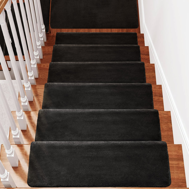 Tapis d'escalier Monterey, Noir