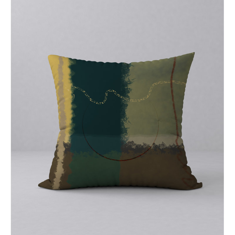 Reversible Throw Pillow, 18" x 18"