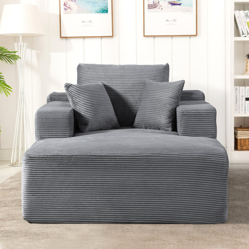 Méridienne convertible d'intérieur, Gris foncé