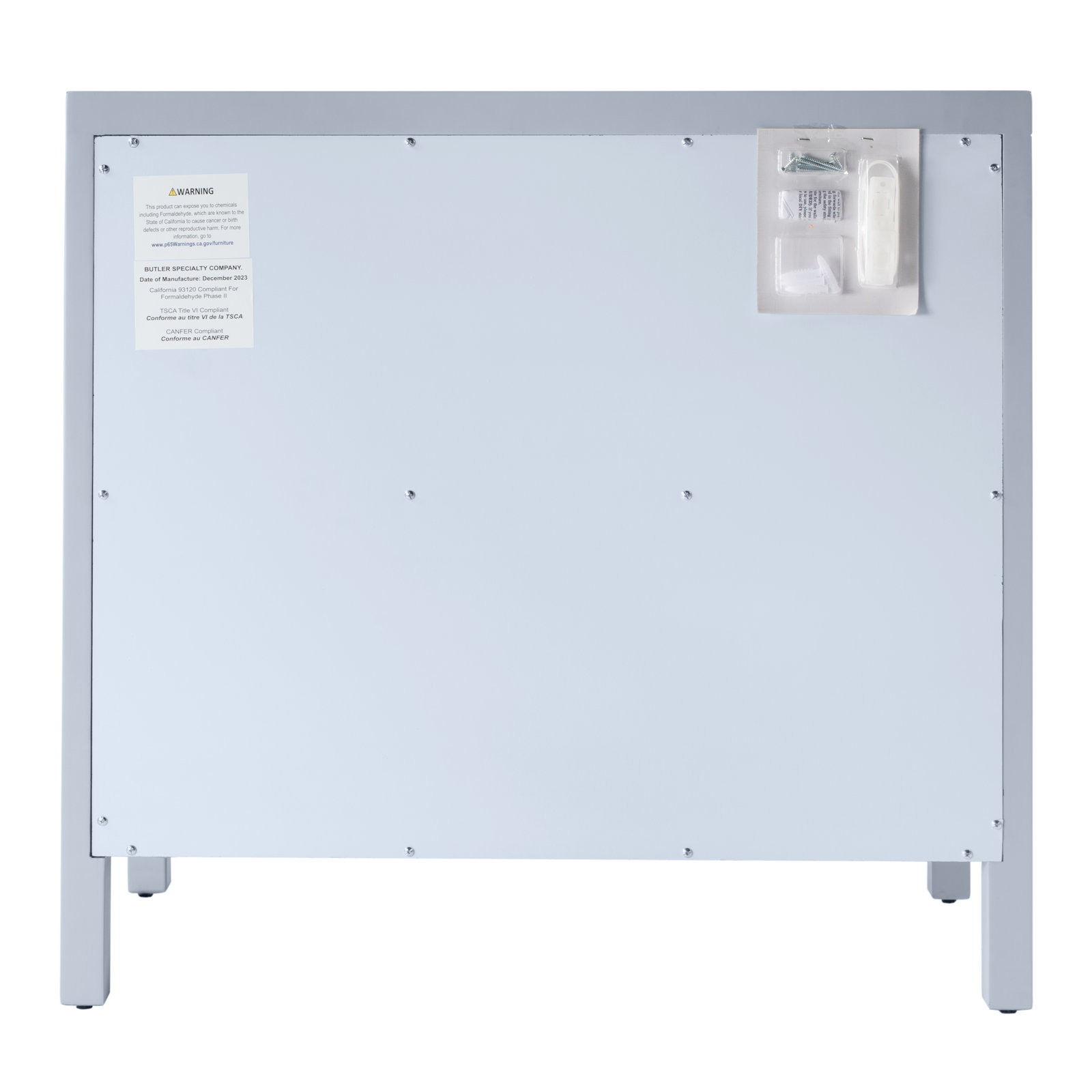 Celine 34" 3-Drawer Nightstand, Light Blue