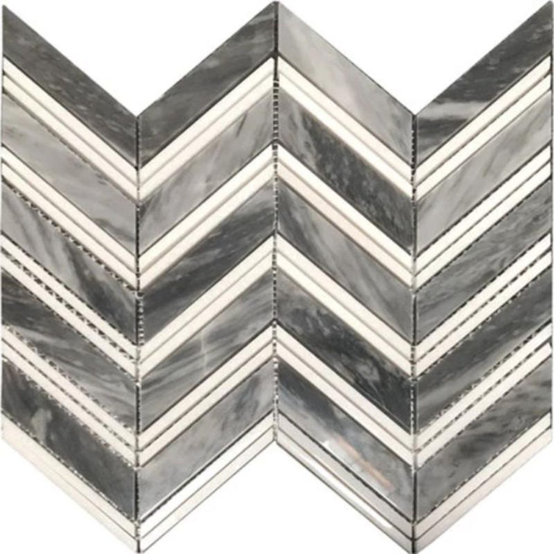 Herringbone Polished Stone Tile