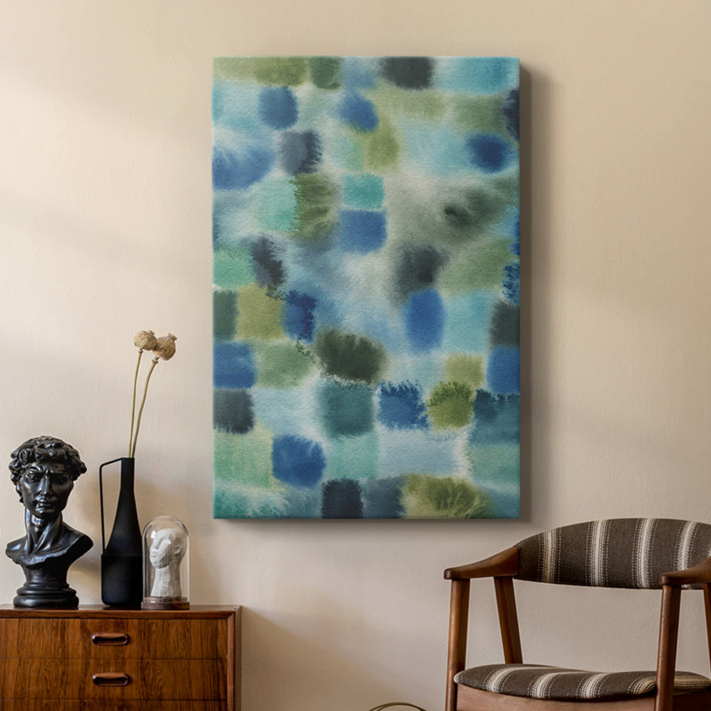 Earthy Plexus I -Custom Wrapped Gallery Cavas