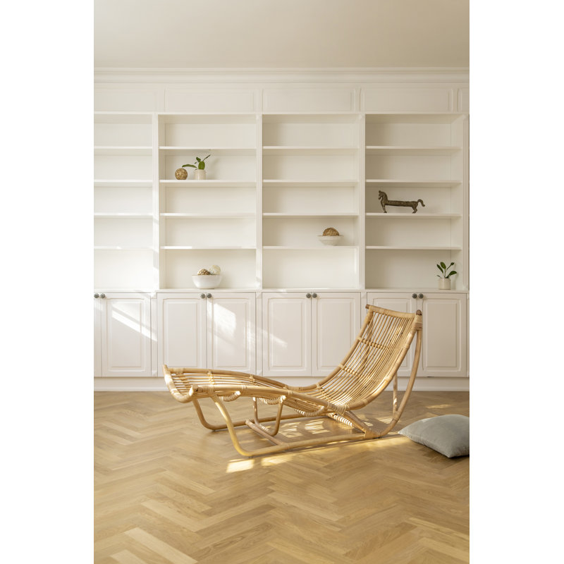 Méridienne simple 63,8 po Pranay, Naturel
