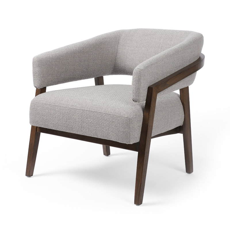 Dexter Barrel Chair, Gibson Silver