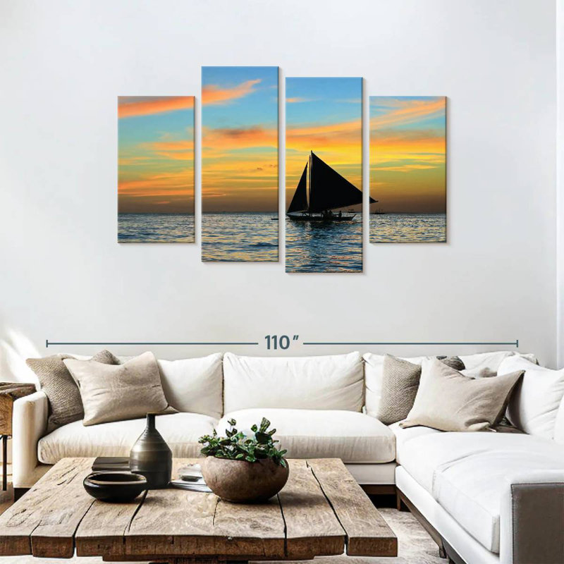 Mehar Phuket Sailboat, 48" H x 75" W