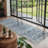 Oriental Neutral Vintage Machine Washable Non-Slip Dark Green Indoor Rug-765583389-750756807