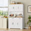 Ensemble de 2 armoires de cuisine et armoire à ordures basculante-130890946
