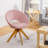 Friedhart Velvet Swivel Armchair-1794633493