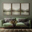 Art mural encadré, impressions sur toile rétro abstraites-814542347-814542346