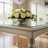 Jharana Extendable Glass Top Solid Wood Base Dining Table