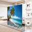 Paravent 4 panneaux pliant Royal Tropical Beach