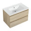 Meuble-lavabo mural simple avec lavabo en céramique-261781410-261781408