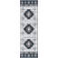 Giselly Rodrigo Southwestern Medallion Blue Area Rug-88763725