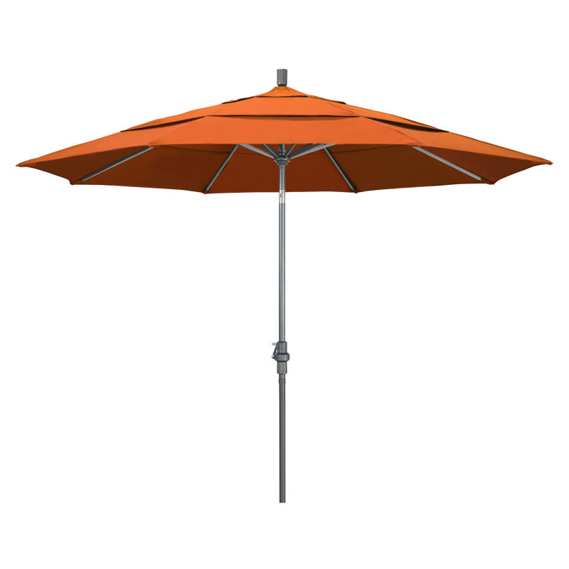 Parasol de marché Broadmeade octogonal Sunbrella, Toile toscane performance