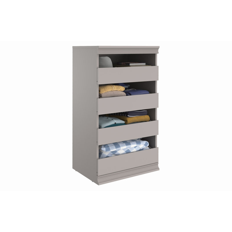 Modular Storage 21.38" W 4-drawer Unit, Set Of 2
