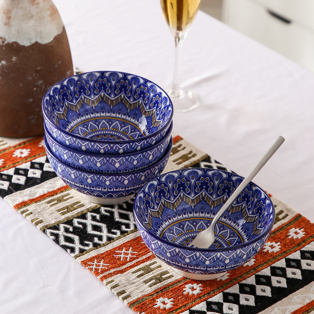 Mandalc 650ml Cereal Bowl Set