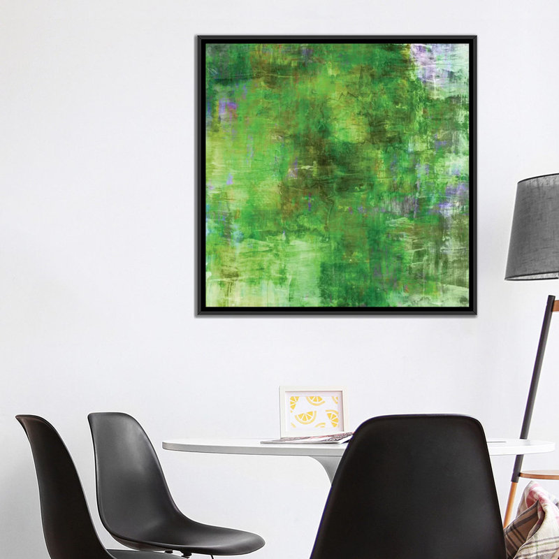 In The Meadows by Julia Di Sano - Gallery-Wrapped Canvas Giclée, 37" H x 37" W x 1.5" D, Black Framed Canvas, No Mat