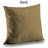 Passersby under their umbrellas - Beige poly twill throw pillow – Poly Twill Throw Pillow with Insert, Double-Sided Print