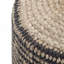 Pouf rond en jute tressé à la main Larissa-129196354