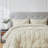 7pieces(full/queen/king)lightweight Solid Pinch Pleat Comforter Set For All Seasons, Twin(5 Pieces), Soft & Comfortable Bed In A Bag Set For Student/friends/family, A Cloud-like Sleeping Space , Spring/summer/autumn/winter, Great Gift/home Decor-112509974-112509971