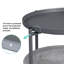 Serik Iron Tray Top End Table-63519672