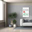 «Love Lives Here» par Cesare Bellassai, art mural sur toile-1309111889