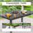 Salem 6 - Person Patio Dining Set with Extendable Rectangular Table-87543122