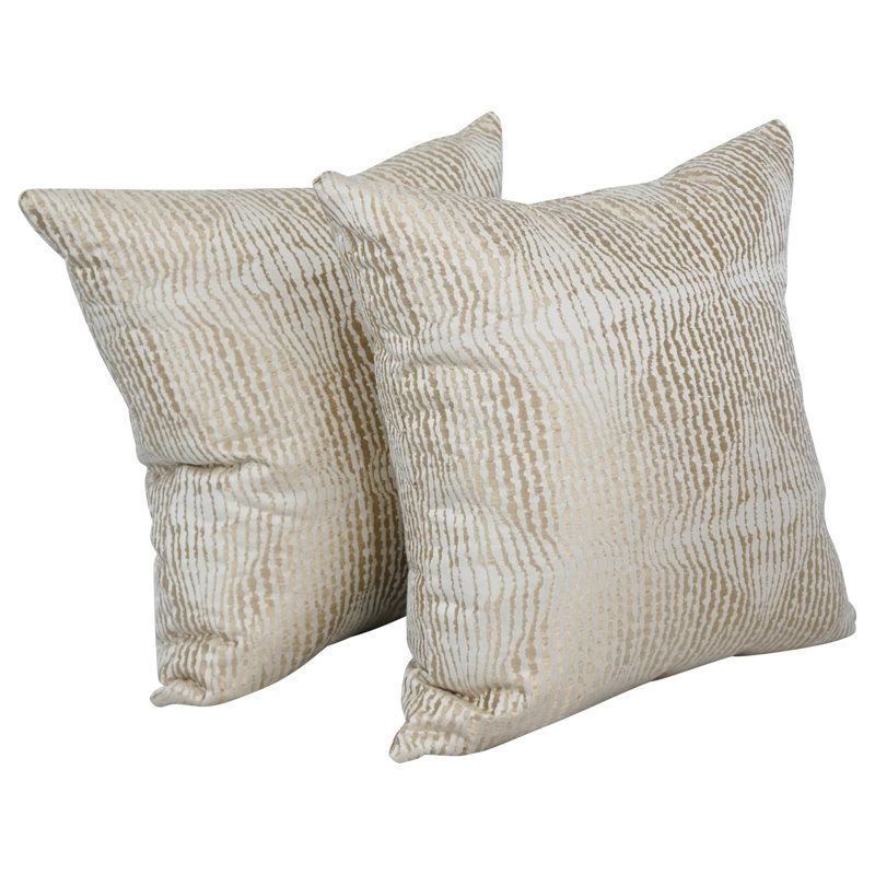Ensemble de 2 coussins décoratifs en jacquard 21_17 pouces, Ashfield Alabas