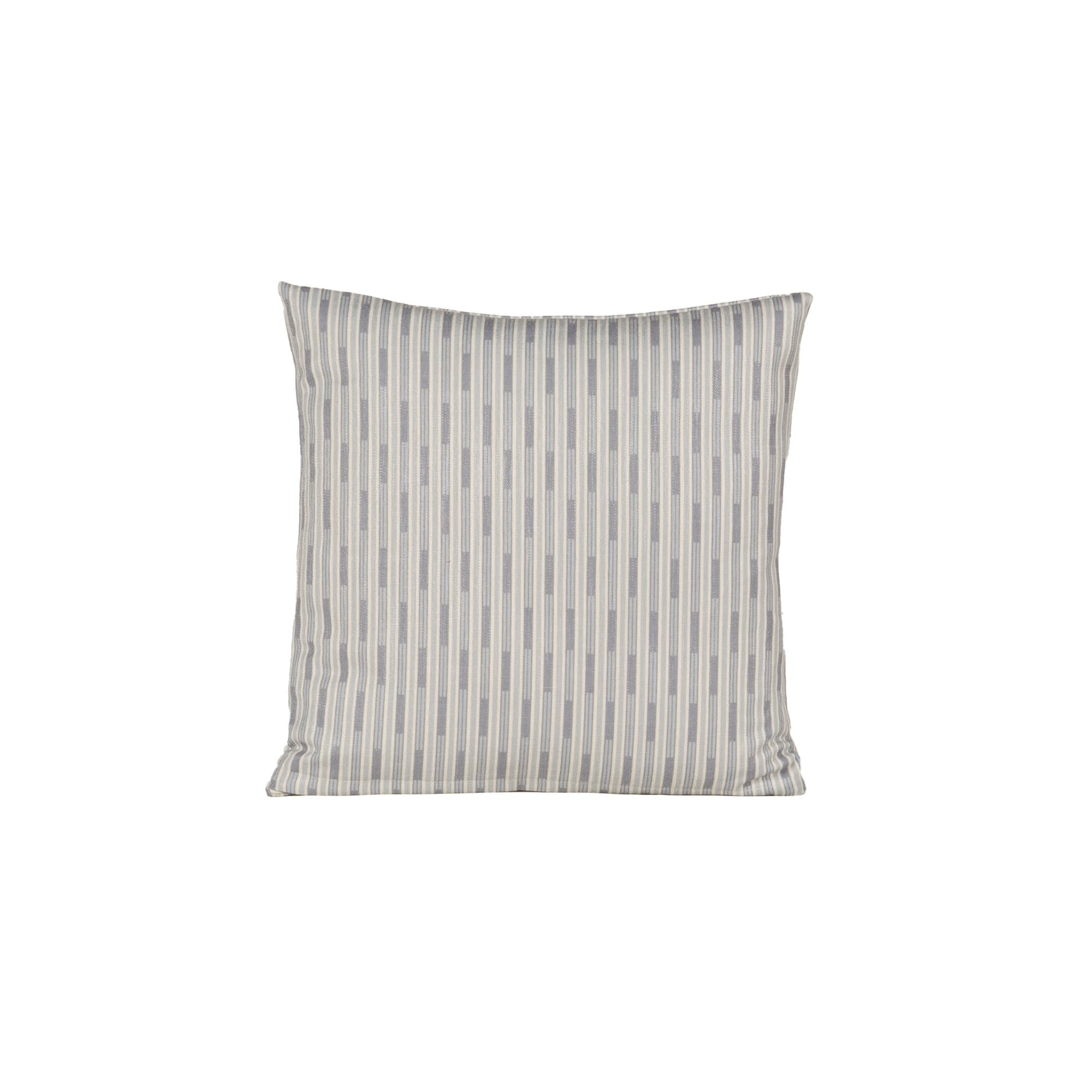 Benton Stripe Accent Pillow, Square 26", Blue, Polyester